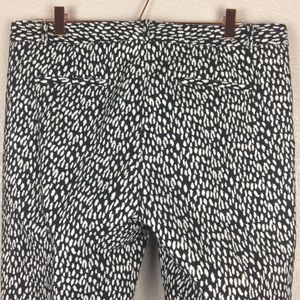 Leopard Jacquard Pants Banana Republic 14